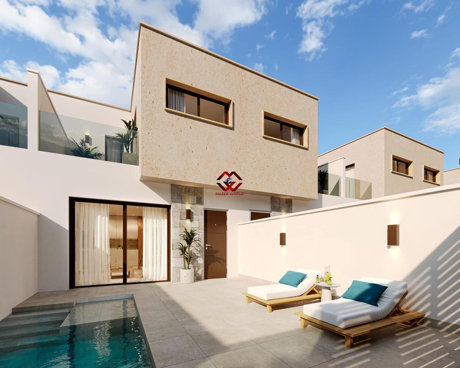 3 chambre Villa/Maison Mitoyenne à vendre à Torre-Pacheco avec piscine garage - 295 900 € (Ref: 10177131)
