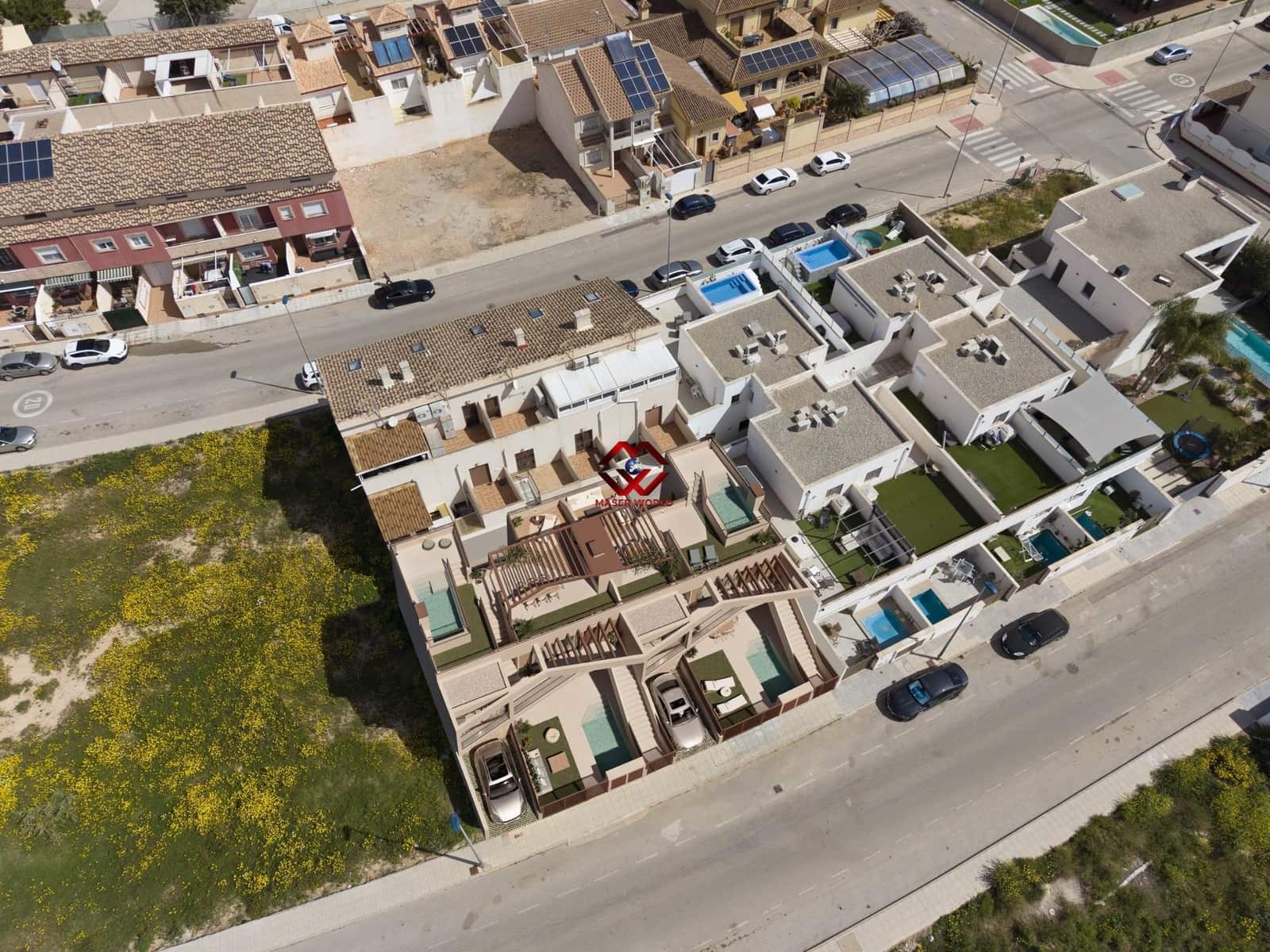 3 Zimmer Bungalow zu verkaufen in San Pedro del Pinatar mit Pool Garage - 339.900 € (Ref: 10187088)