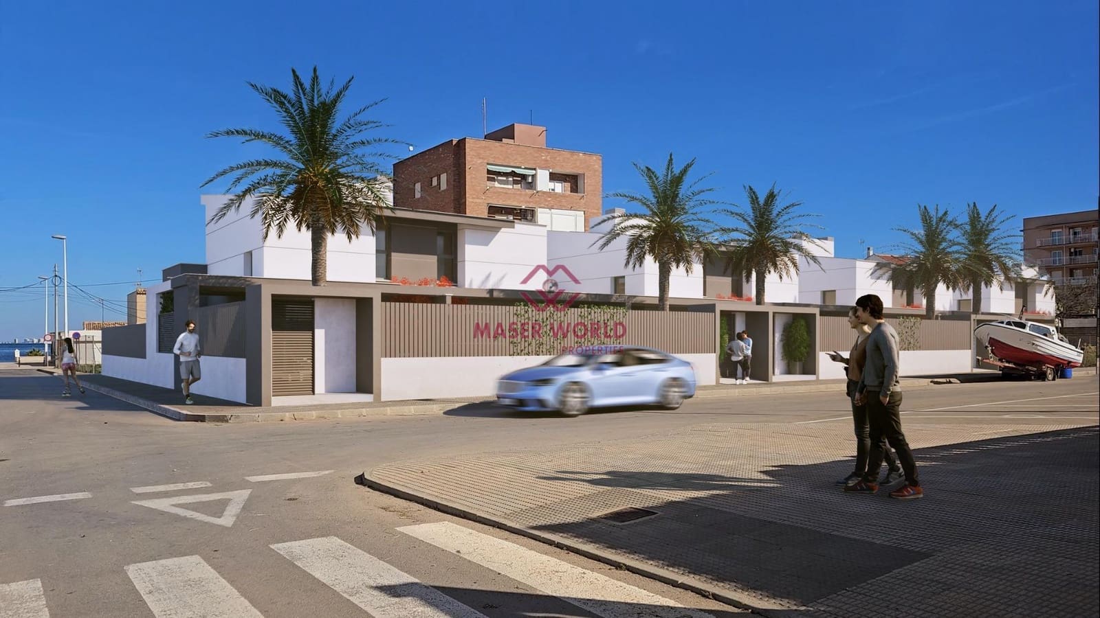 3 sypialnia Dom blizniak na sprzedaż w Los Nietos z basenem - 359 900 € (Ref: 8233445)