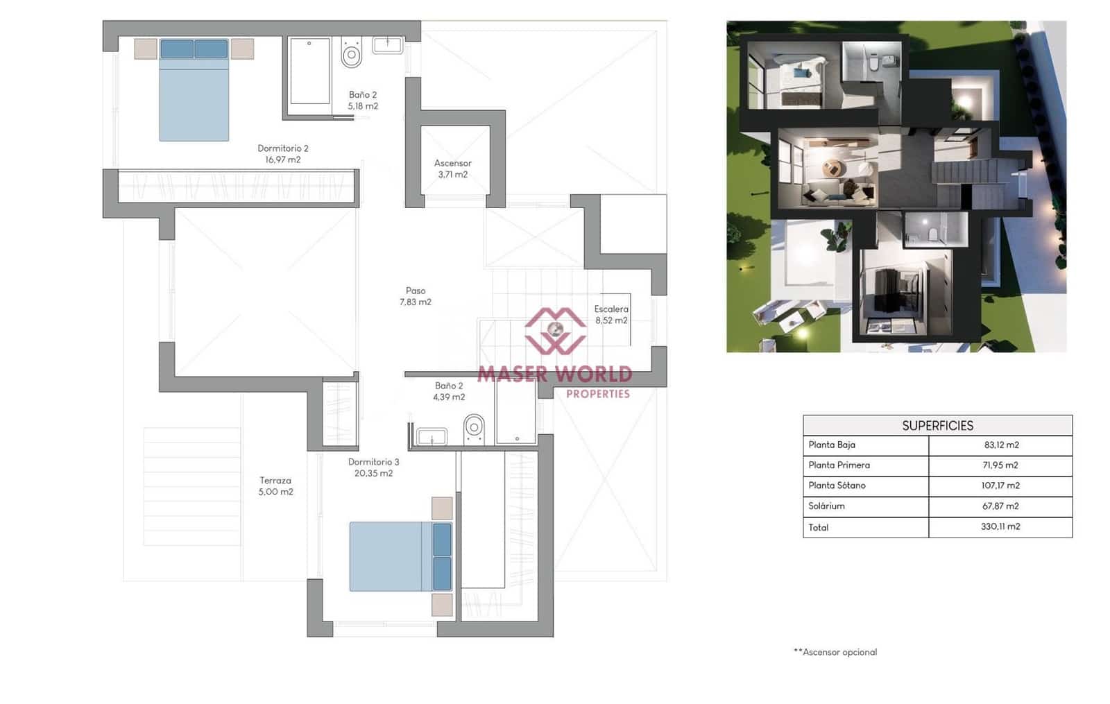 3 soverom Villa til salgs i Finestrat med svømmebasseng - € 699 900 (Ref: 8250459)