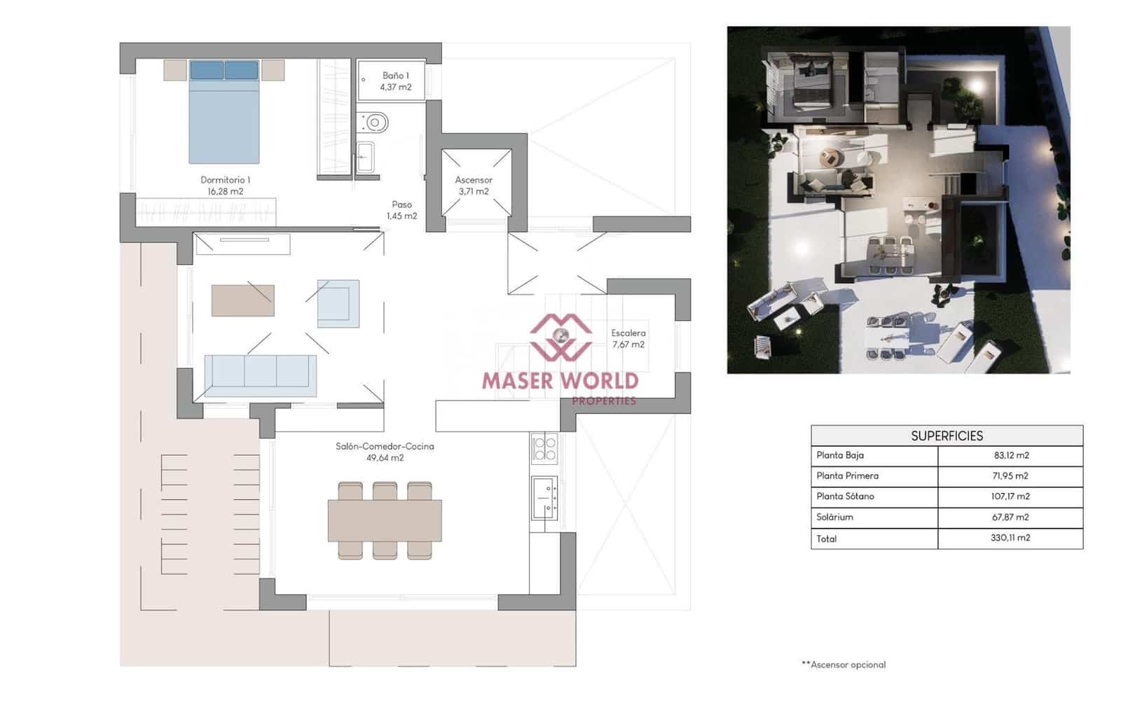 4 slaapkamer Villa te koop in Finestrat met zwembad - € 929.900 (Ref: 8250462)