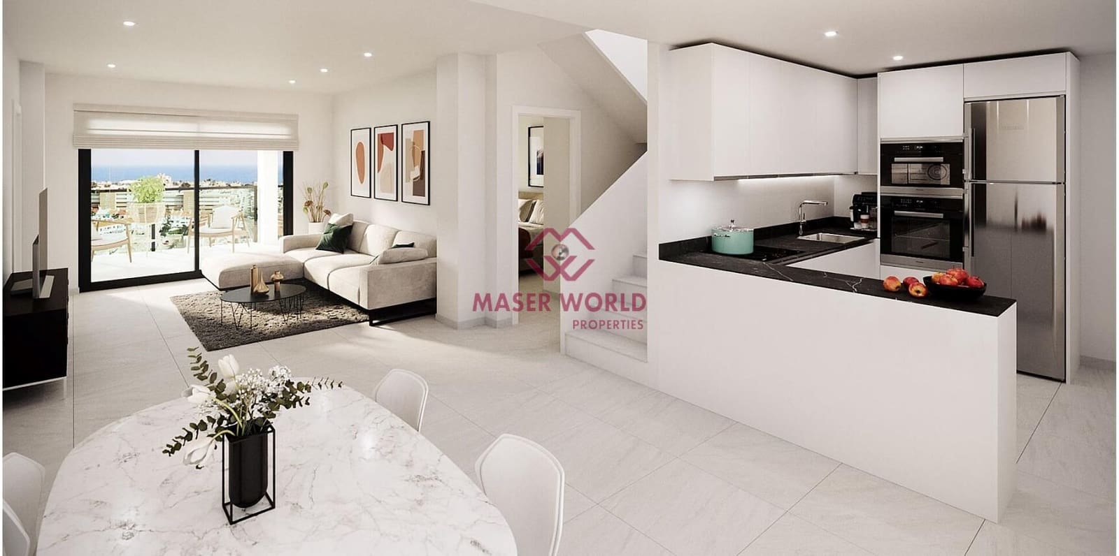 2 sovrum Lägenhet till salu i Torrevieja med pool - 315 000 € (Ref: 8253958)