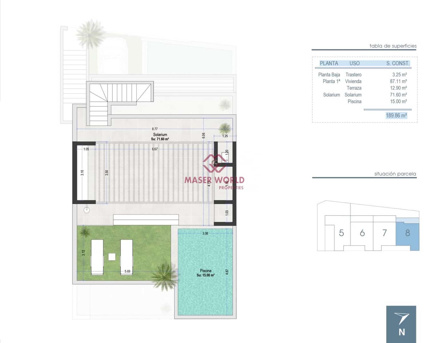 3 soverom Bungalow til salgs i San Pedro del Pinatar med svømmebasseng - € 449 000 (Ref: 8274857)