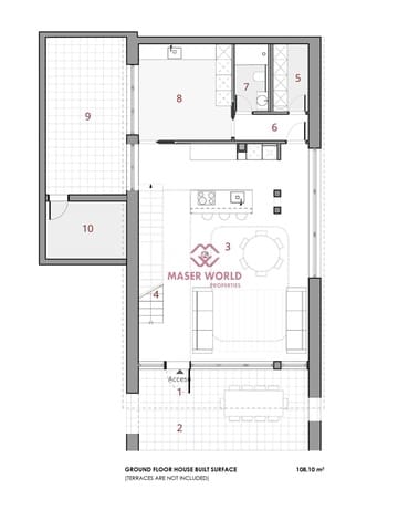 3 sovrum Villa till salu i Finestrat med pool - 760 000 € (Ref: 8339779)
