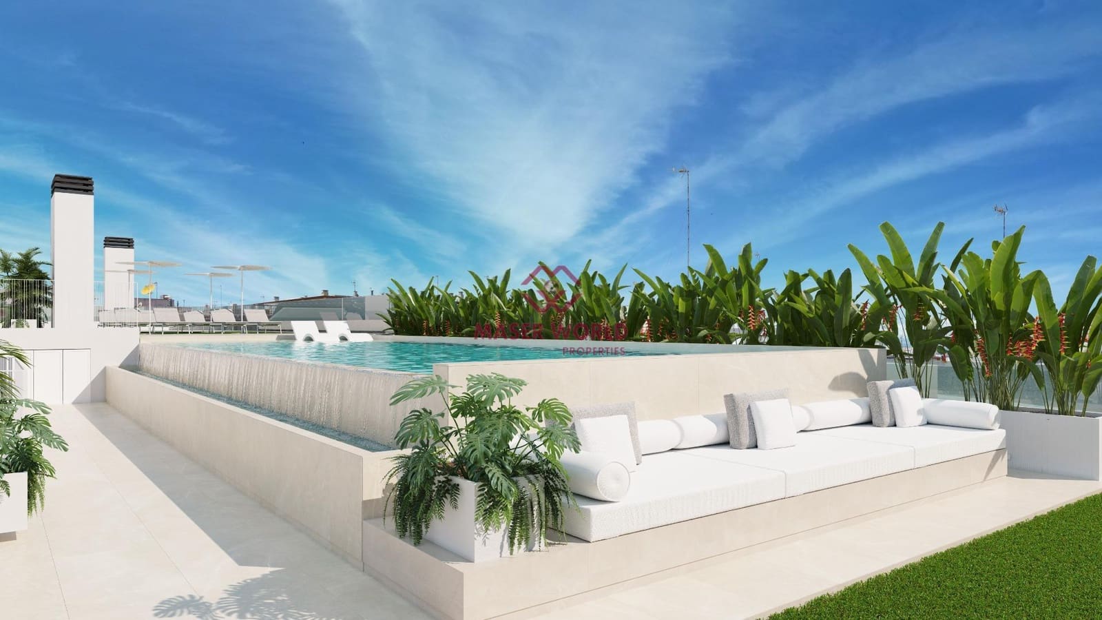3 slaapkamer Penthouse te koop in Guardamar del Segura met zwembad garage - € 431.000 (Ref: 8363218)