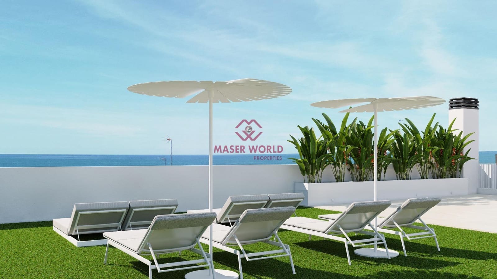 3 slaapkamer Penthouse te koop in Guardamar del Segura met zwembad garage - € 431.000 (Ref: 8363218)