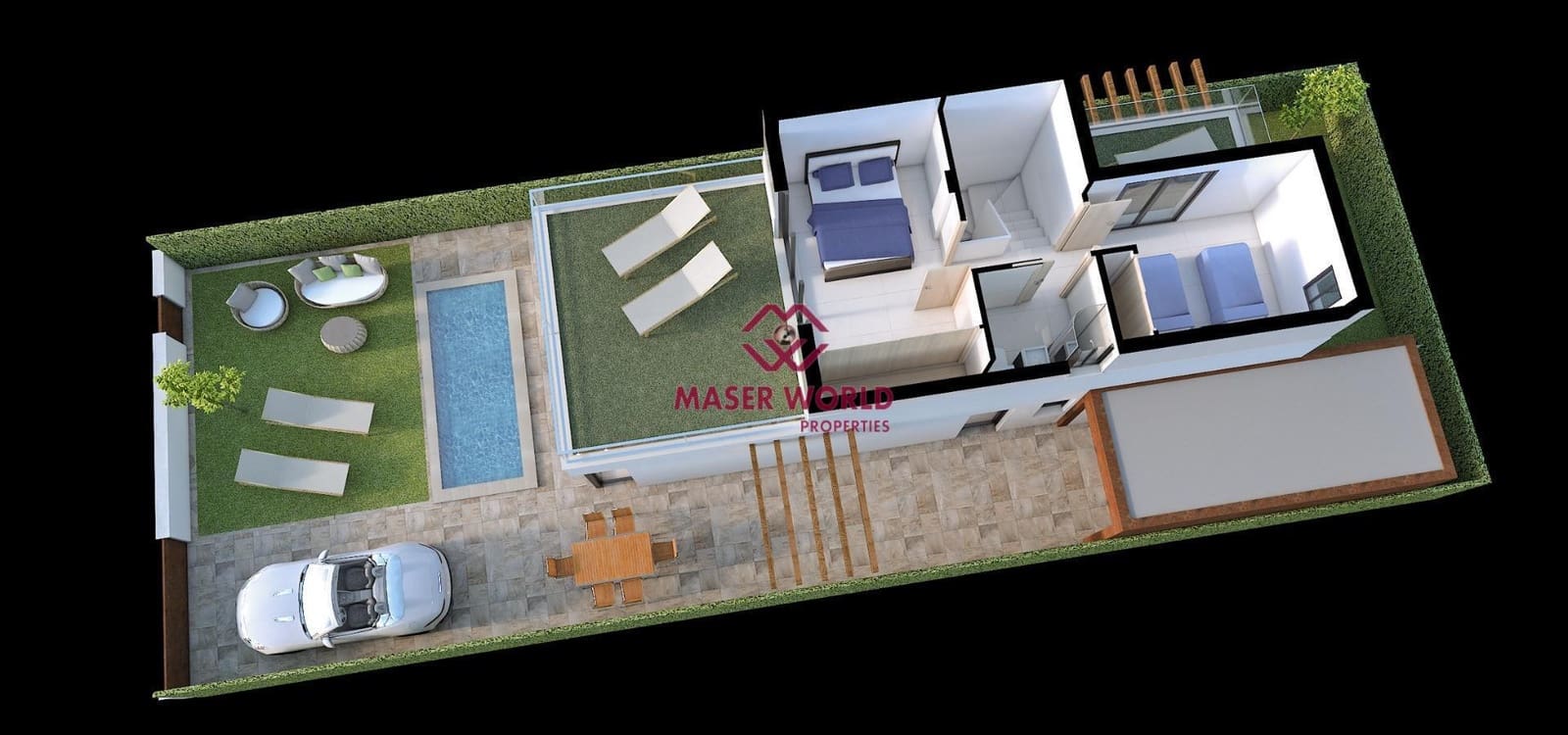 3 Zimmer Villa zu verkaufen in Los Alcazares mit Pool Garage - 445.000 € (Ref: 8377710)