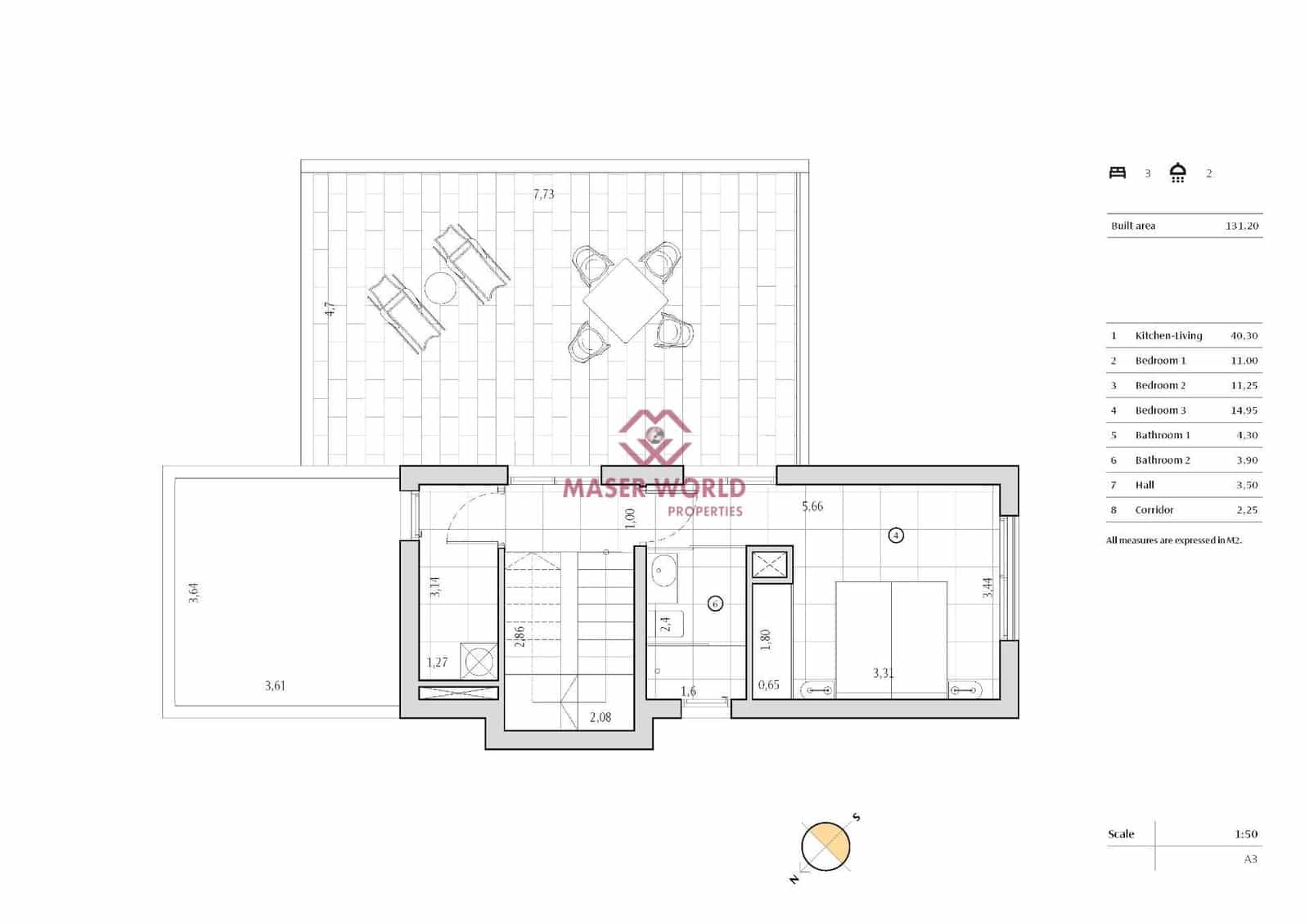 3 sypialnia Willa na sprzedaż w Algorfa z basenem - 535 000 € (Ref: 8386820)