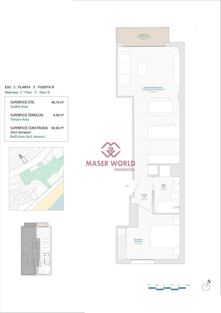 1 bedroom Apartment for sale in La Villajoyosa / Vila Joiosa with garage - € 249,000 (Ref: 8394924)