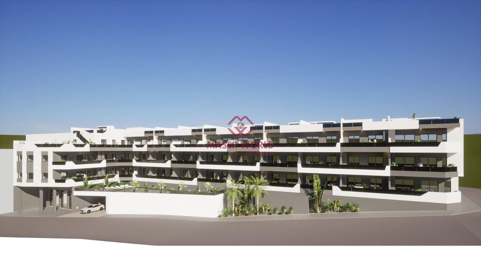 3 slaapkamer Penthouse te koop in Benijofar met zwembad garage - € 466.000 (Ref: 8398473)