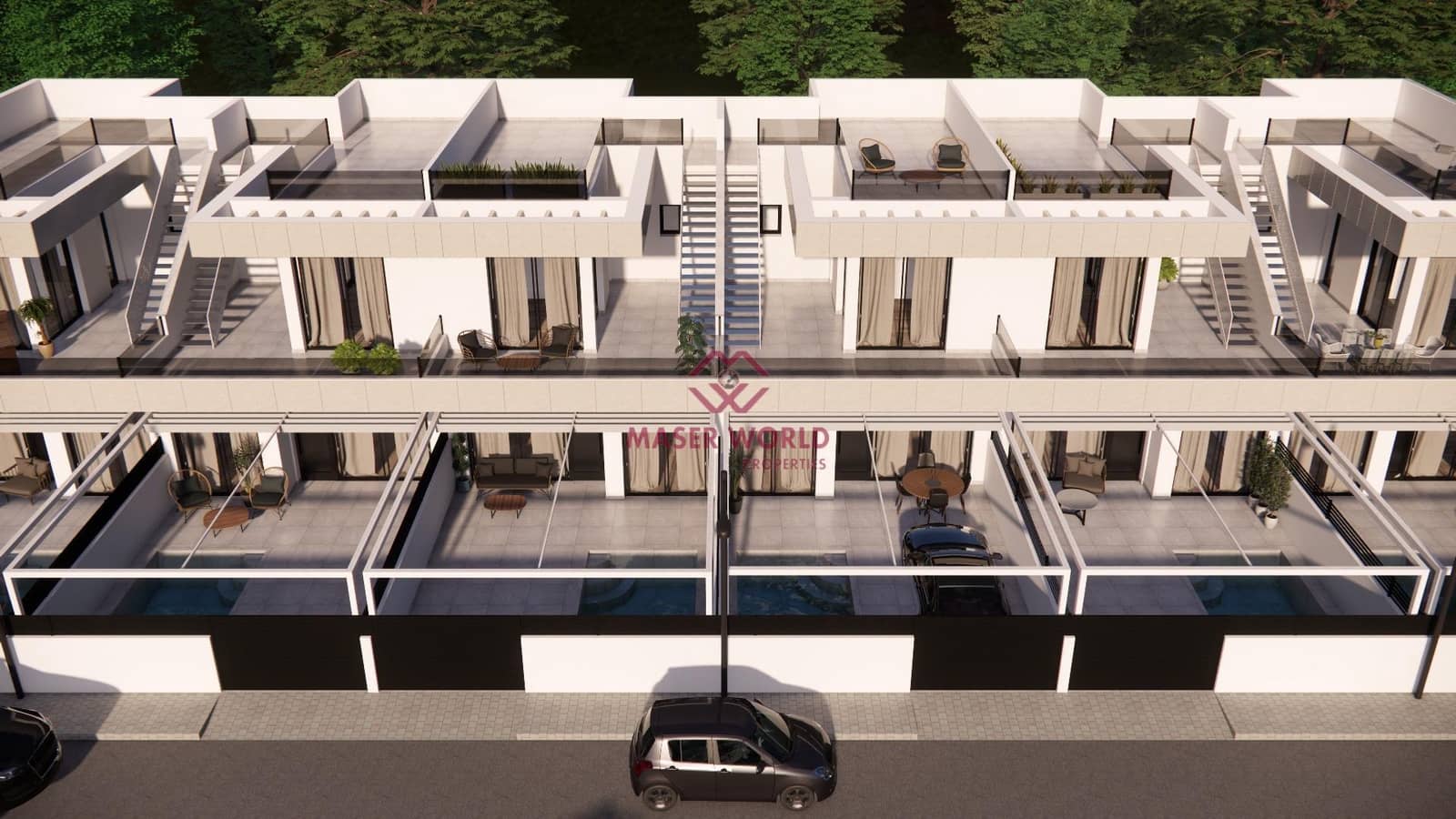 3 slaapkamer Rijtjeshuis te koop in Rojales - € 365.900 (Ref: 8411574)