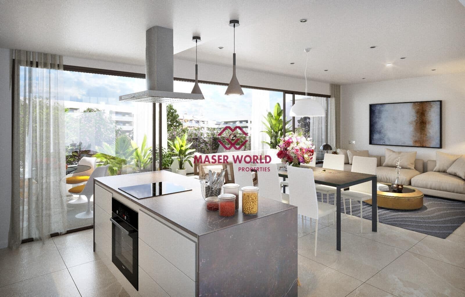 2 bedroom Apartment for sale in San Juan de Alicante / Sant Joan d'Alacant with pool - € 443,825 (Ref: 8412834)