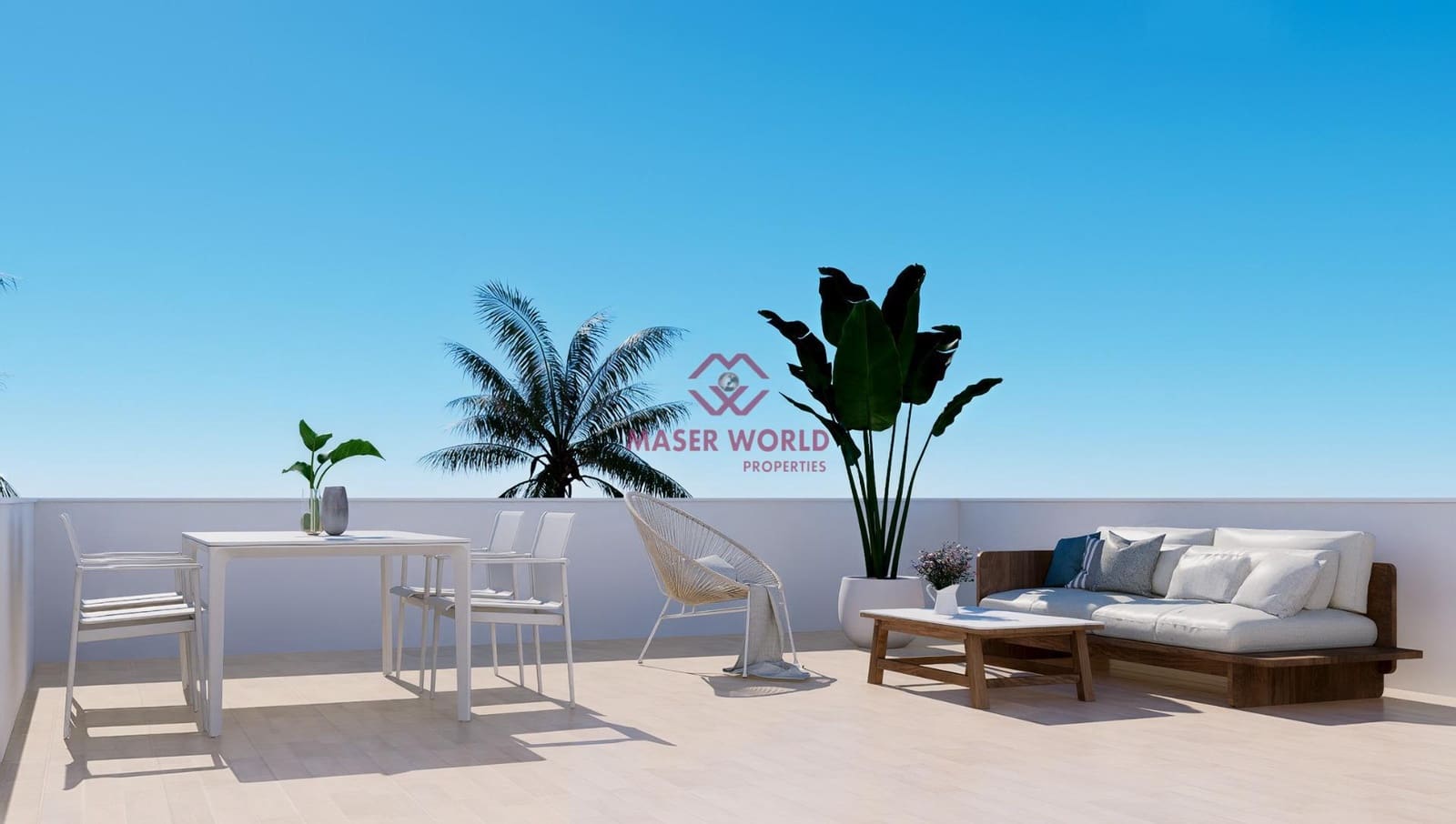 3 soveværelse Semi-Rækkehus til salg i La Zenia med swimmingpool - € 495.000 (Ref: 8423345)