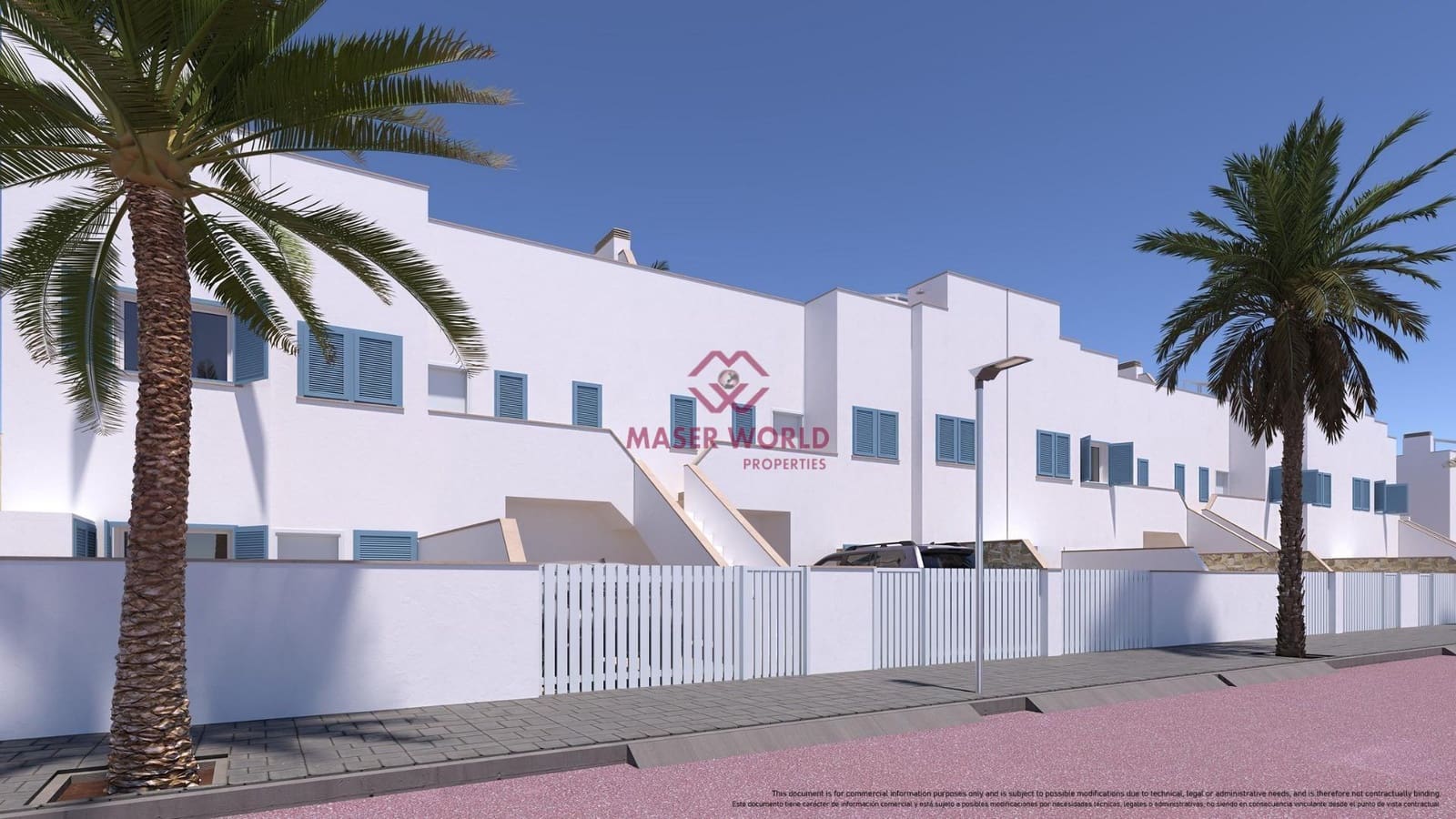 3 soveværelse Bungalow til salg i Torre de la Horadada med swimmingpool - € 380.000 (Ref: 8445702)