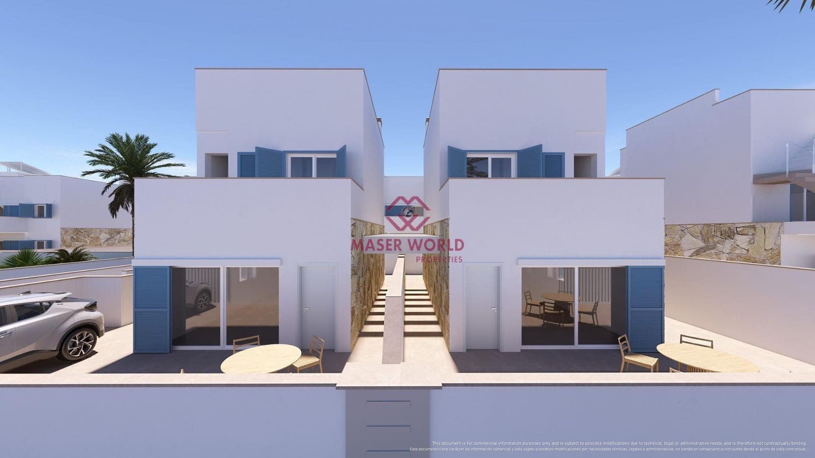 3 soveværelse Bungalow til salg i Torre de la Horadada med swimmingpool - € 380.000 (Ref: 8445702)