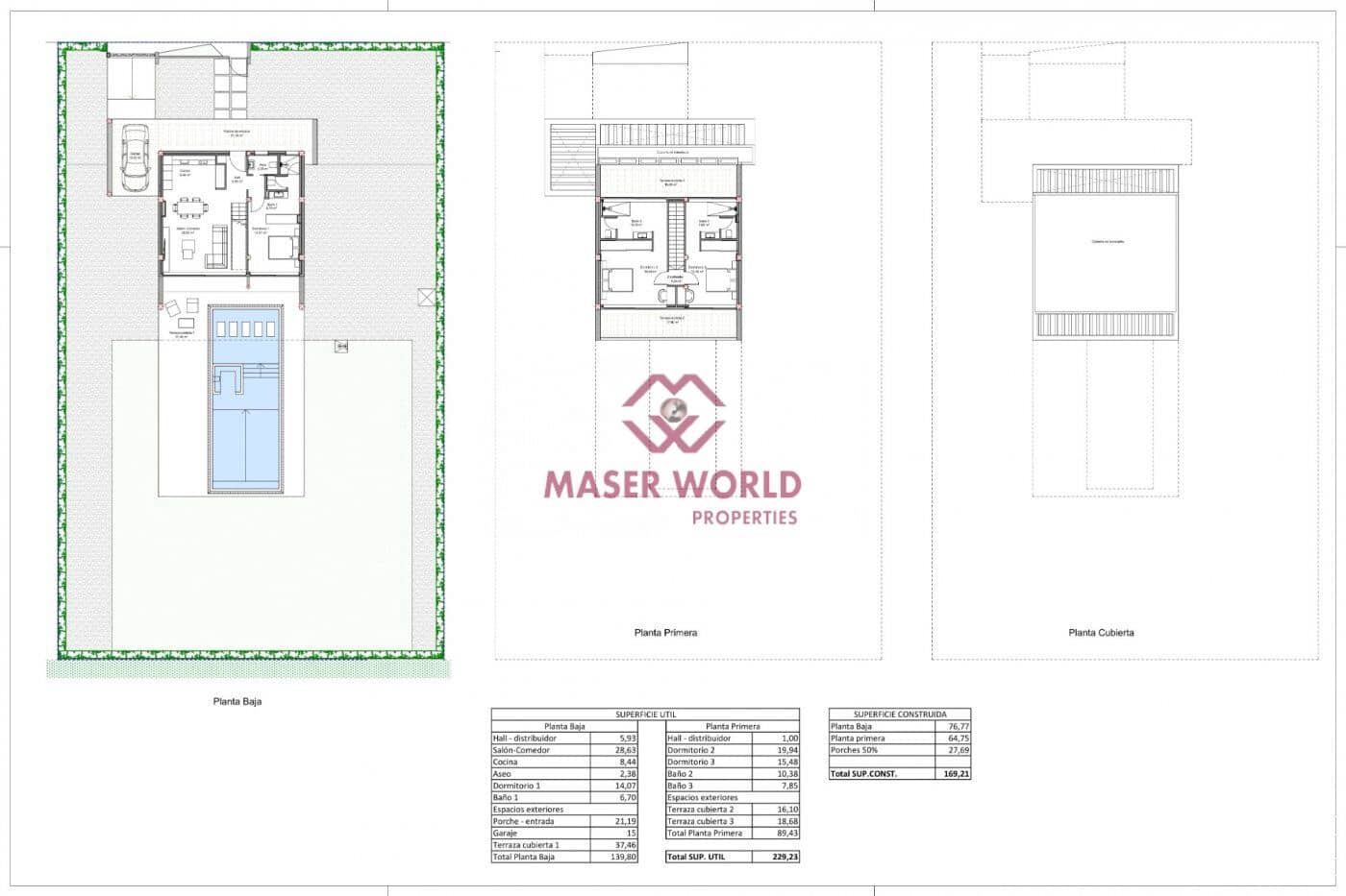 Chalet de 3 habitaciones en Baños y Mendigo en venta con piscina garaje - 984.000 € (Ref: 8452467)