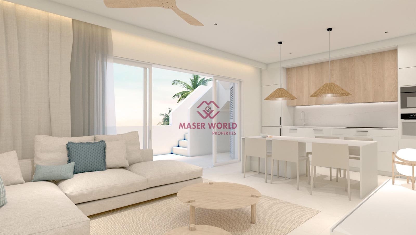 3 soverom Bungalow til salgs i Torre de la Horadada med svømmebasseng - € 385 000 (Ref: 8452469)