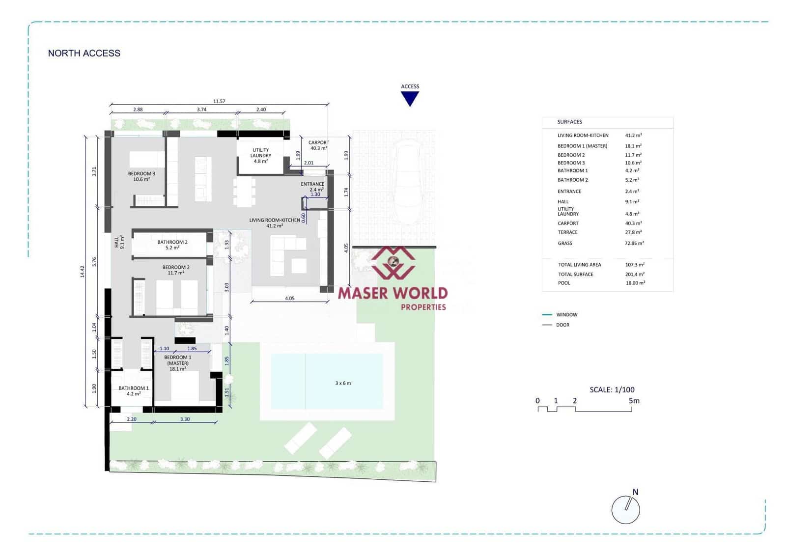 3 soverom Villa til salgs i Banos y Mendigo med svømmebasseng - € 479 000 (Ref: 8457072)