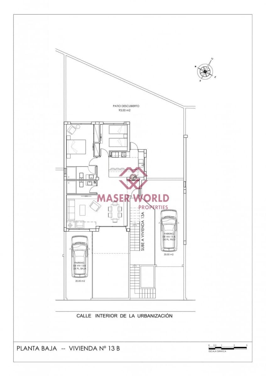 2 soverom Bungalow til salgs i San Miguel de Salinas med svømmebasseng - € 375 000 (Ref: 8460422)