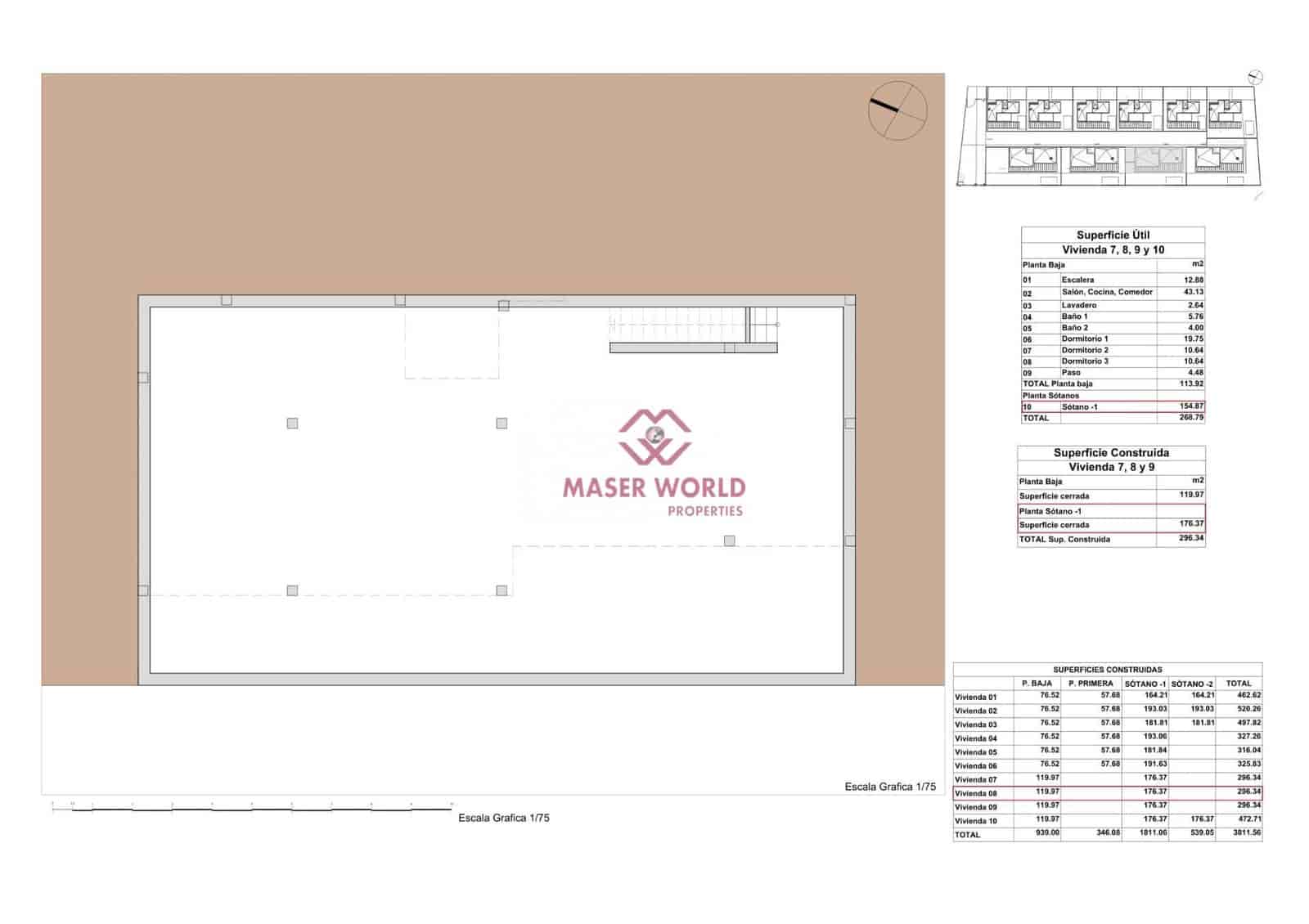 Chalet de 3 habitaciones en Finestrat en venta con piscina - 725.000 € (Ref: 8461780)