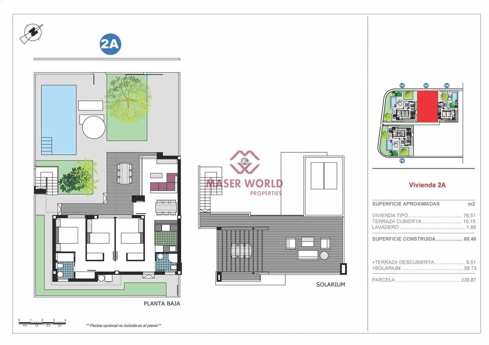 3 soveværelse Semi-Rækkehus til salg i Els Poblets - € 415.000 (Ref: 8461781)