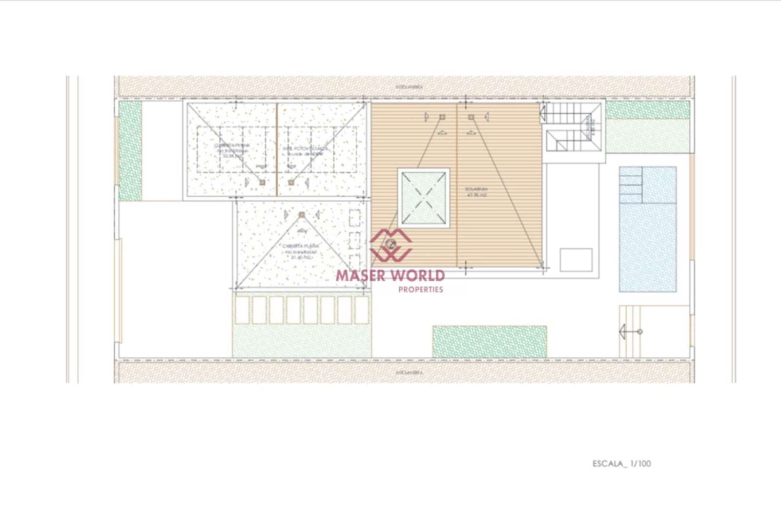 3 sovrum Villa till salu i San Juan de los Terreros med pool - 391 297 € (Ref: 8527730)