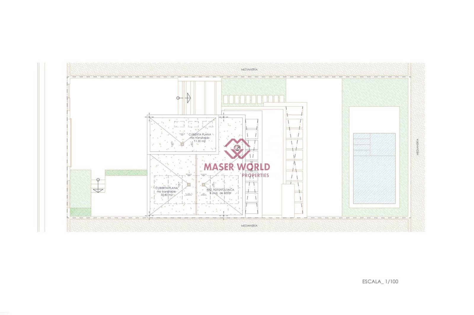 3 chambre Villa/Maison à vendre à San Juan de los Terreros avec piscine - 380 175 € (Ref: 8527733)