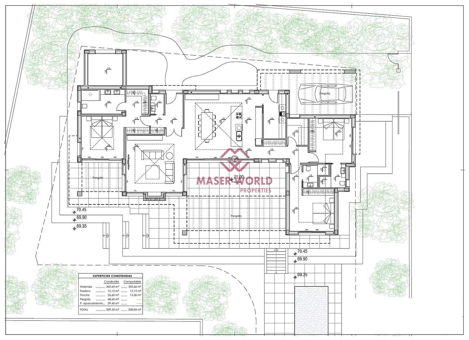 4 sypialnia Willa na sprzedaż w Javea / Xabia z basenem - 1 780 000 € (Ref: 8549199)