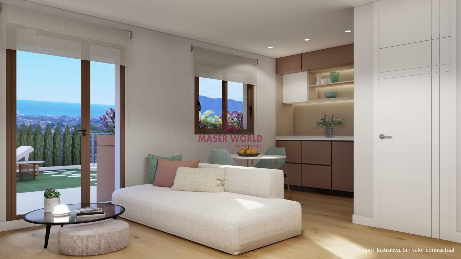 4 soveværelse Rækkehus til salg i La Nucia med swimmingpool - € 439.000 (Ref: 8570503)