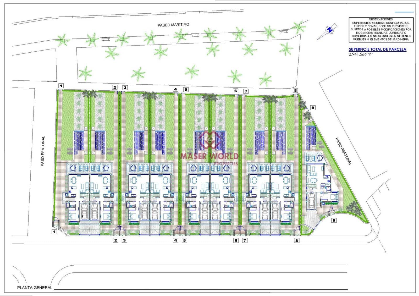 3 soverom Villa til salgs i Los Alcazares med svømmebasseng garasje - € 1 390 000 (Ref: 8645320)