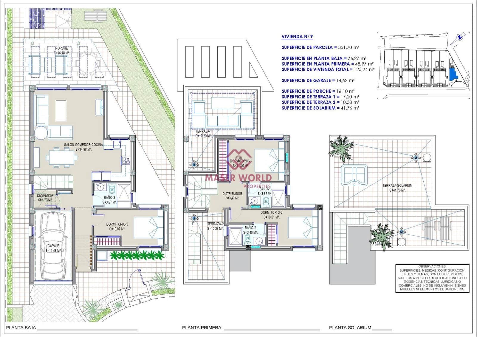 3 soverom Villa til salgs i Los Alcazares med svømmebasseng garasje - € 1 390 000 (Ref: 8645320)