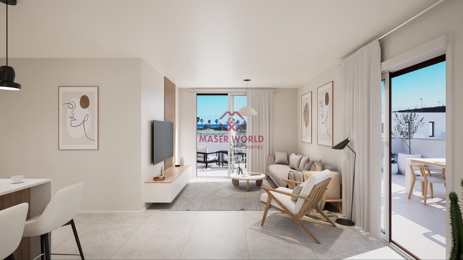 3 sovrum Radhus till salu i El Mojon med pool - 429 900 € (Ref: 8675896)