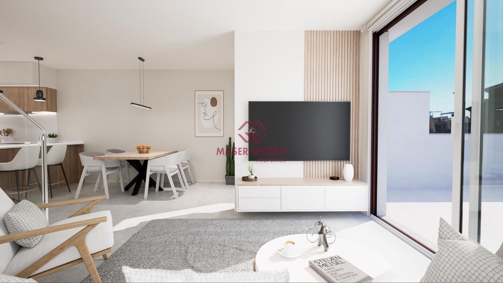 2 chambre Bungalow à vendre à El Mojon avec piscine - 369 900 € (Ref: 8675897)