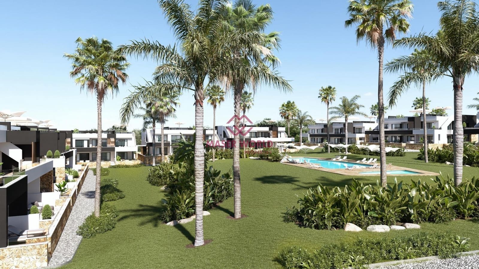 2 soverom Bungalow til salgs i Ciudad Quesada med svømmebasseng - € 279 000 (Ref: 8708168)