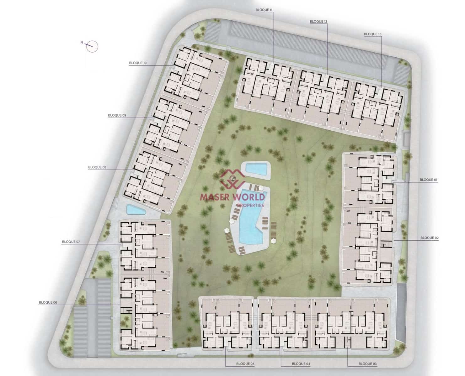 2 soverom Bungalow til salgs i Ciudad Quesada med svømmebasseng - € 294 000 (Ref: 8708169)