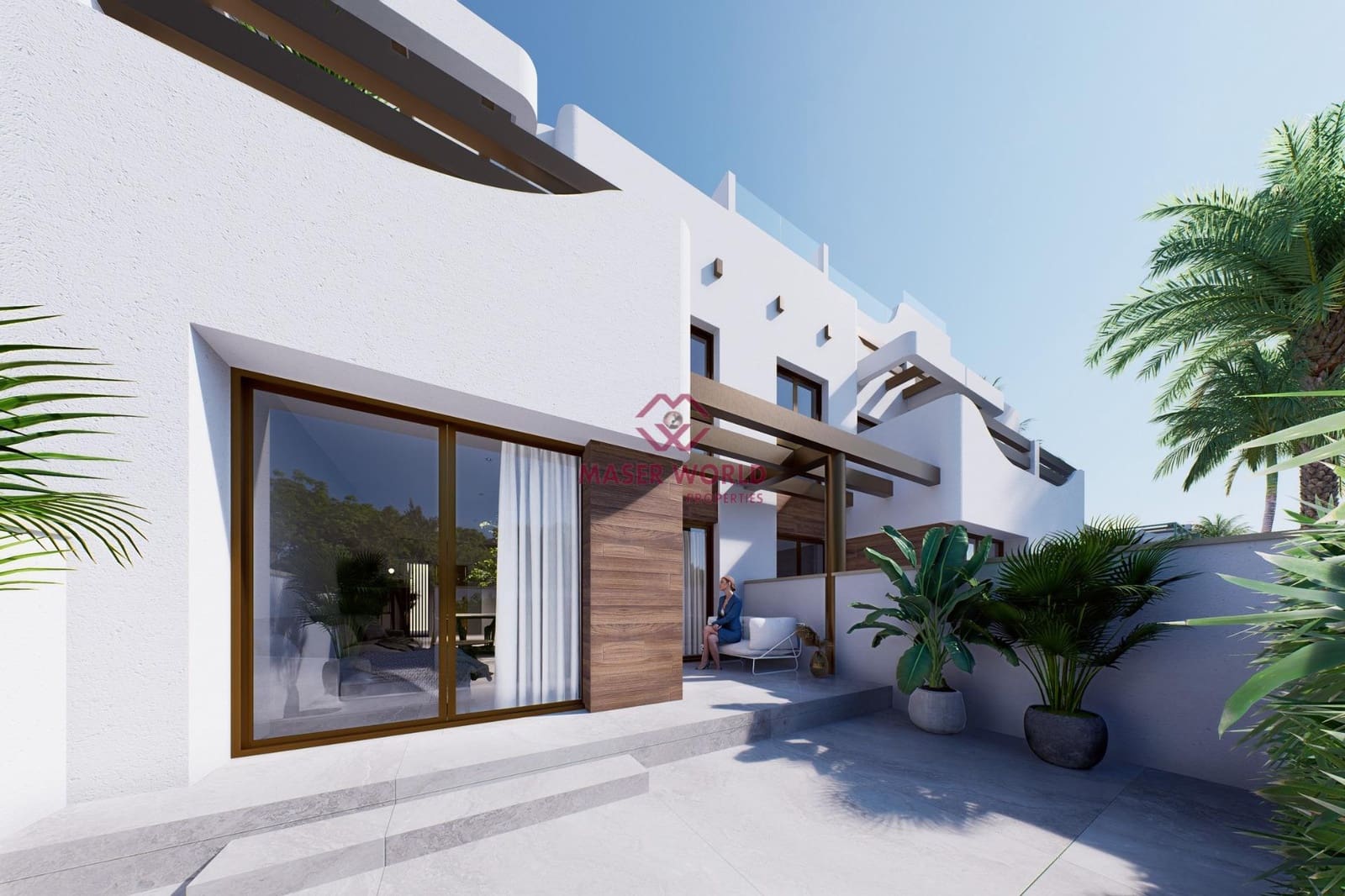 2 slaapkamer Bungalow te koop in Pilar de la Horadada met zwembad - € 339.000 (Ref: 8723983)