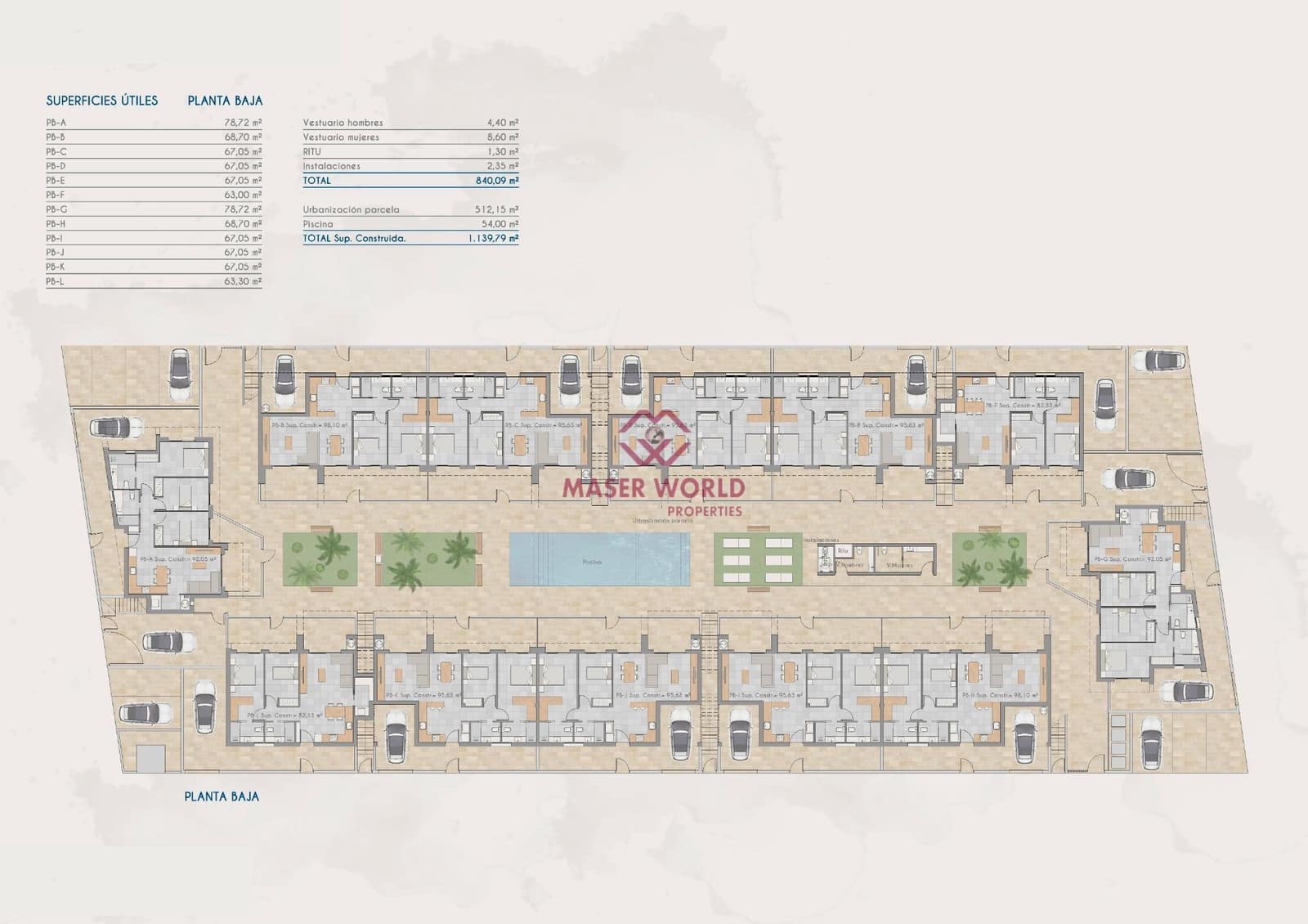 3 soverom Bungalow til salgs i Torre-Pacheco med svømmebasseng - € 230 000 (Ref: 8723994)