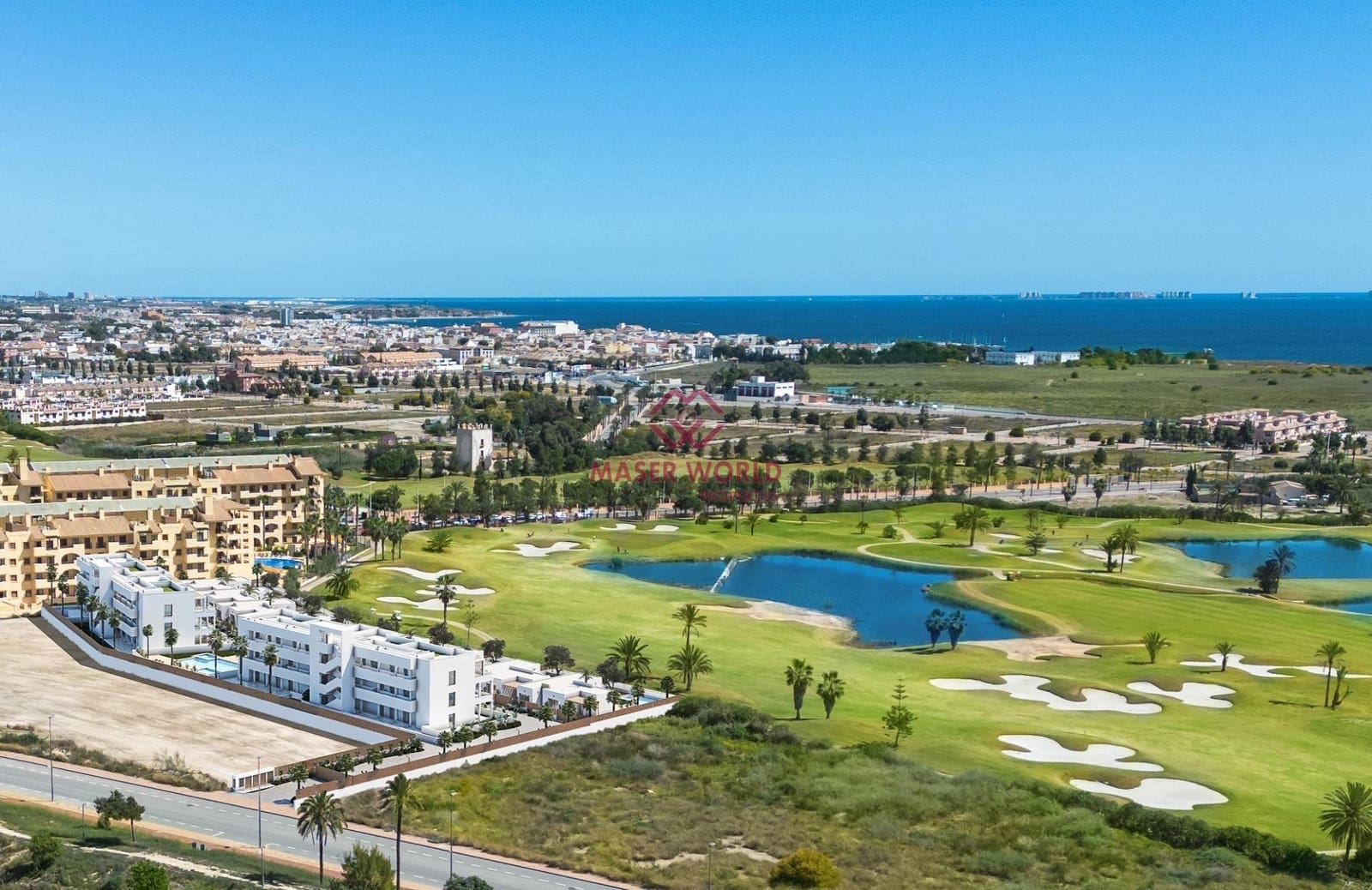 2 bedroom Apartment for sale in Los Alcazares with pool - € 299,000 (Ref: 8756176)