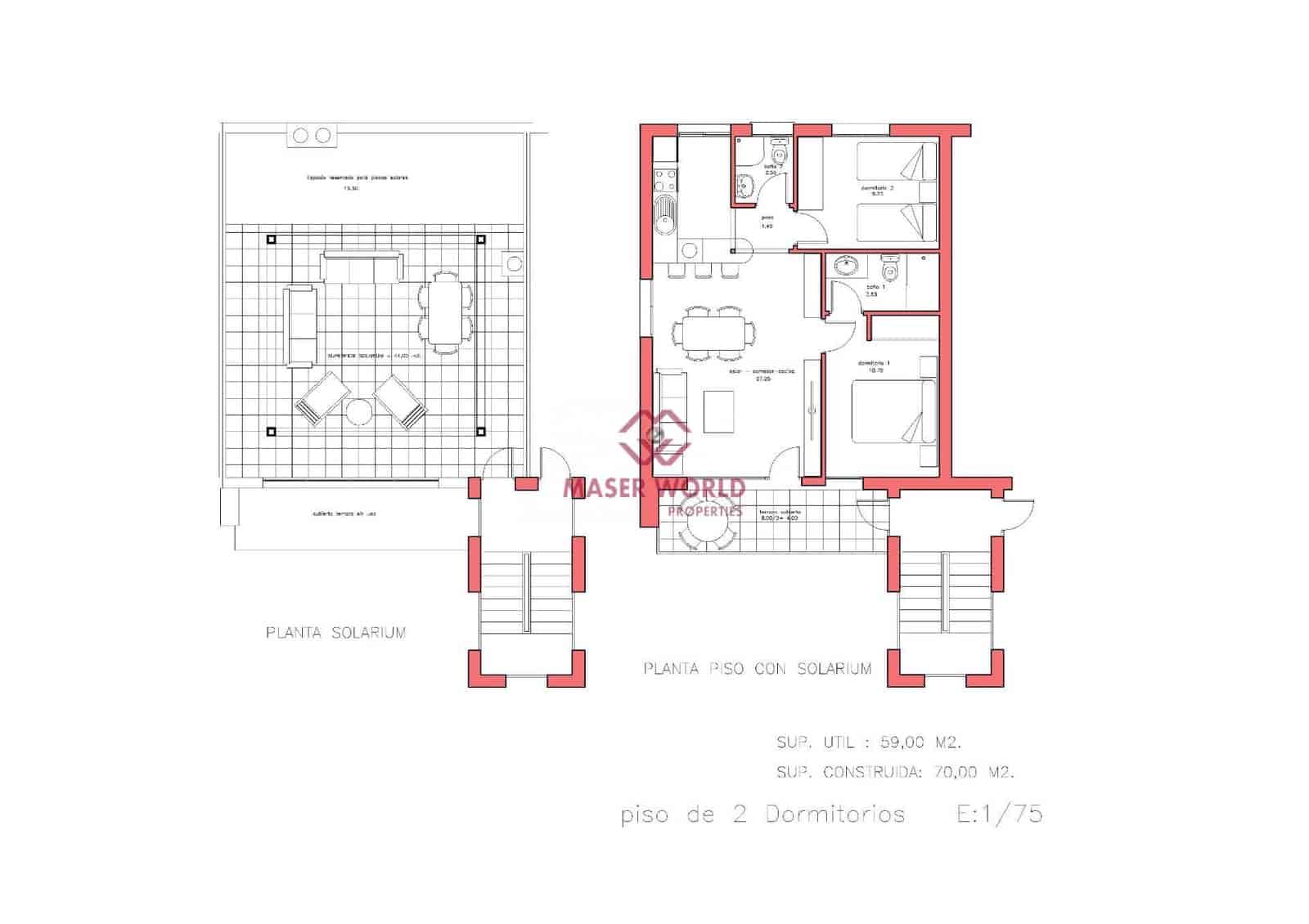 2 slaapkamer Bungalow te koop in La Pinilla - € 159.390 (Ref: 8792679)