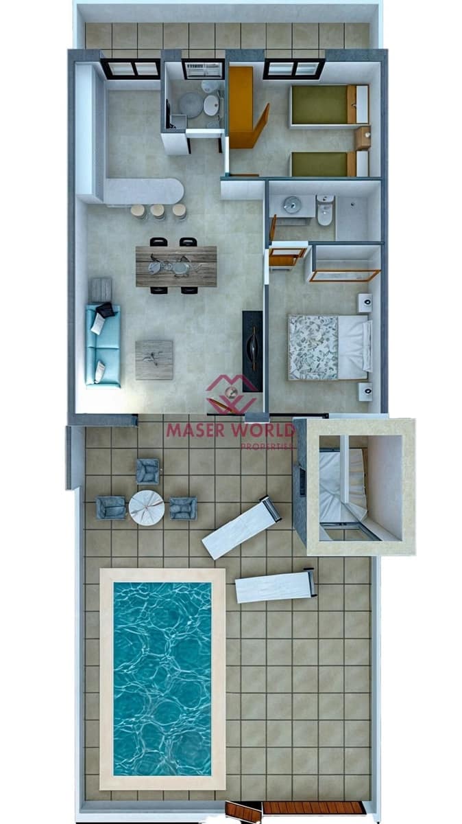 2 soveværelse Rækkehus til salg i La Pinilla - € 189.034 (Ref: 8792682)