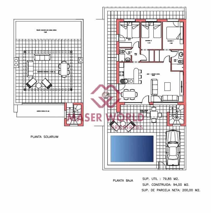 3 slaapkamer Villa te koop in La Pinilla - € 257.464 (Ref: 8792683)