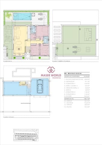 3 soverom Villa til salgs i Parque Acuático - Sector 25, Torrevieja med svømmebasseng - € 595 000 (Ref: 8792685)