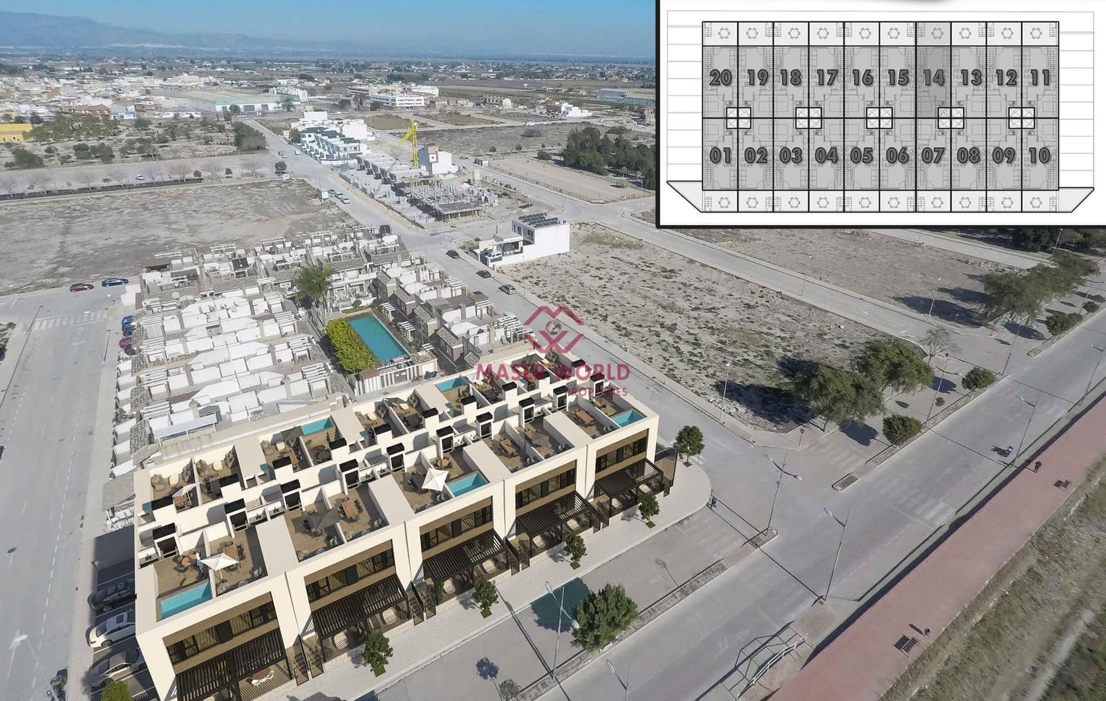 2 soveværelse Rækkehus til salg i Dolores med swimmingpool - € 259.000 (Ref: 8836723)