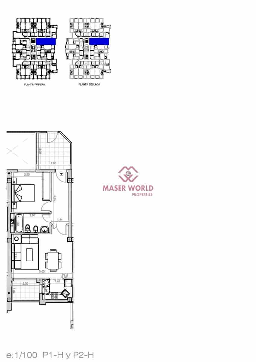 1 camera da letto Appartamento in vendita in Orihuela Costa con piscina garage - 129.500 € (Rif: 8836734)