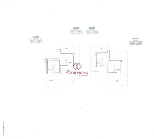 3 quarto Moradia para venda em Puerto de Mazarron, Mazarrón com piscina - 350 000 € (Ref: 8905507)