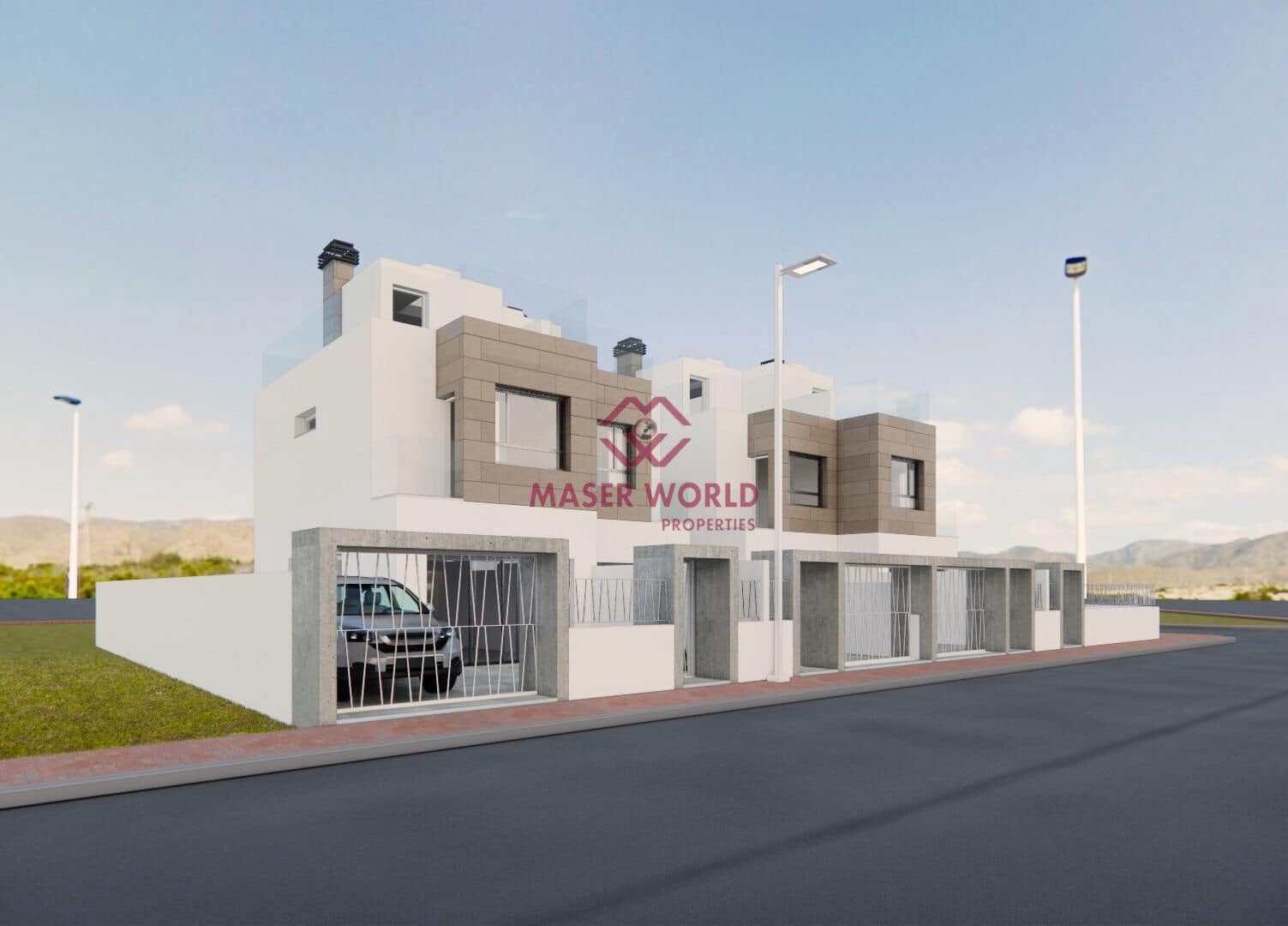 3 soveværelse Villa til salg i Puerto de Mazarron med swimmingpool - € 350.000 (Ref: 8905507)