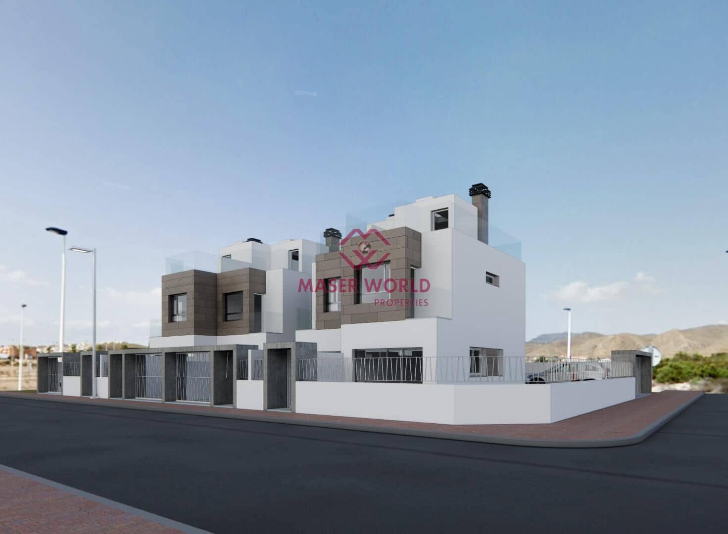 3 soveværelse Villa til salg i Puerto de Mazarron med swimmingpool - € 350.000 (Ref: 8905507)
