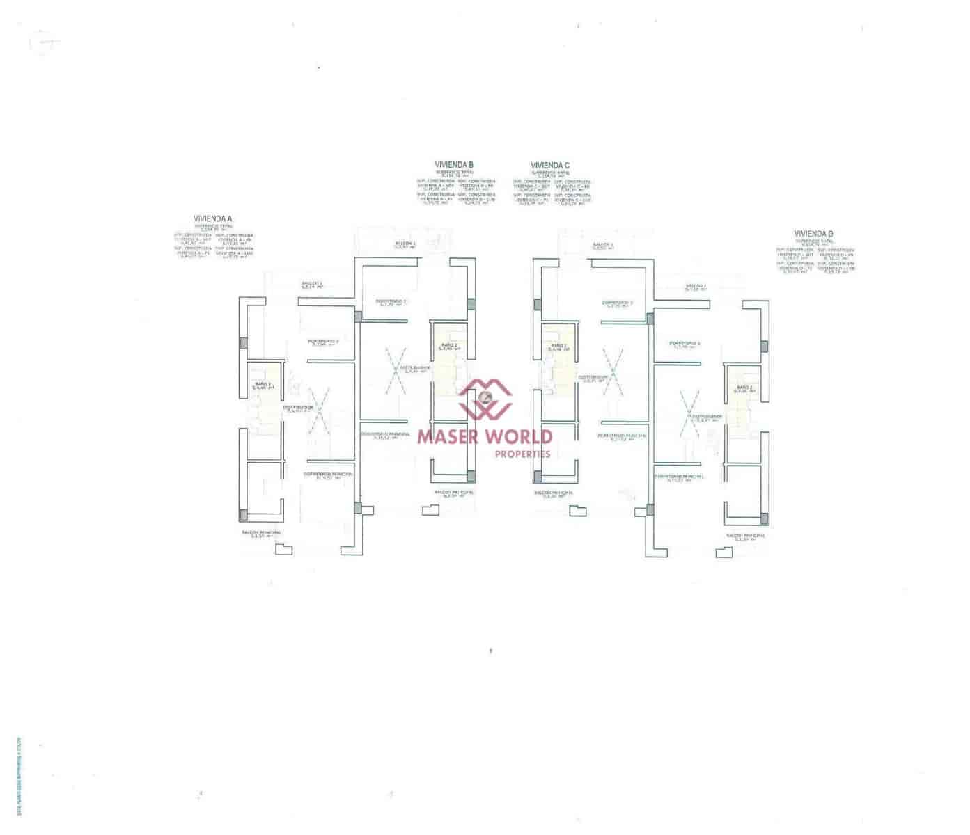 3 soveværelse Villa til salg i Puerto de Mazarron med swimmingpool - € 350.000 (Ref: 8905507)