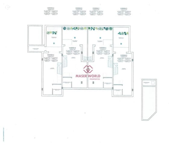 3 quarto Moradia para venda em Puerto de Mazarron, Mazarrón com piscina - 350 000 € (Ref: 8905507)