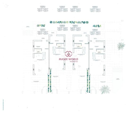 3 quarto Moradia para venda em Puerto de Mazarron, Mazarrón com piscina - 350 000 € (Ref: 8905507)